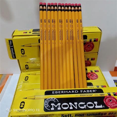 MONGOL PENCIL #2 (12 pcs/box) - Bohol Online Store