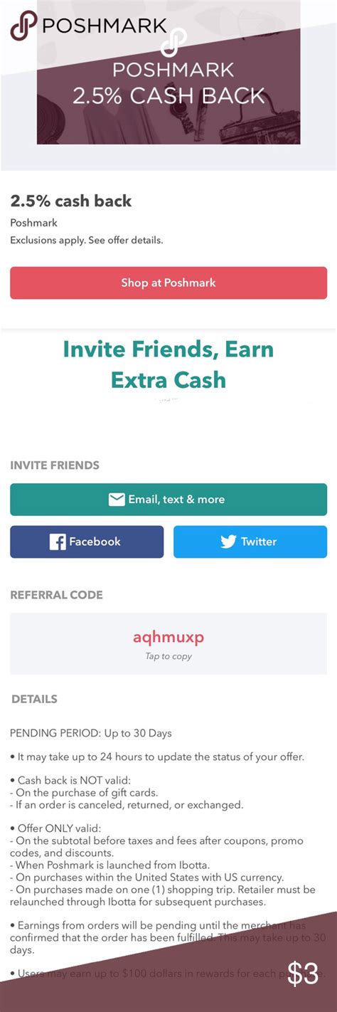 Cash app (formerly known as square cash) is a mobile payment service developed by square., allowing users to transfer @owlchild4 @cashapp ive been having issues getting back to my old account since i changed my number and ive talked to your horrible automated. Get Cash Back For Shopping On Poshmark This is an awesome ...