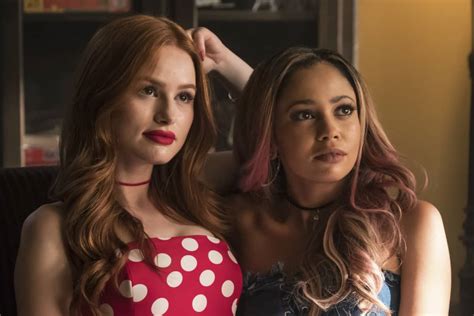 Madelaine Petsch As Cheryl And Vanessa Morgan As Toni Riverdale