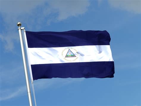 Nicaragua 3x5 Ft Flag 90x150 Cm Royal Flags