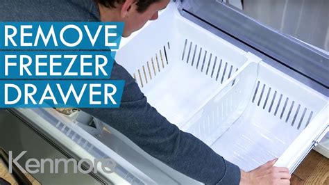 How To Remove Freezer Drawer Kenmore Grab N Go Refrigerator YouTube