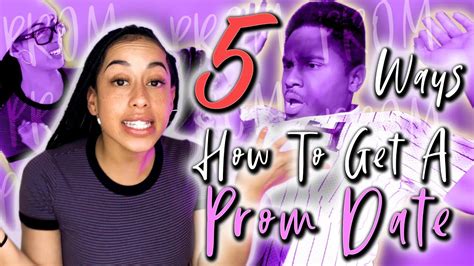 5 Ways To Get A Prom Date Youtube