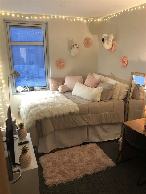 White Dorm Room Ideas