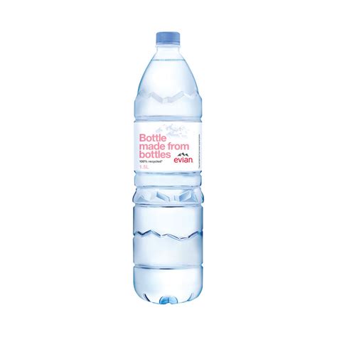 Evian 15 Litre Natural Spring Water Bottles Pack Of 8 143136