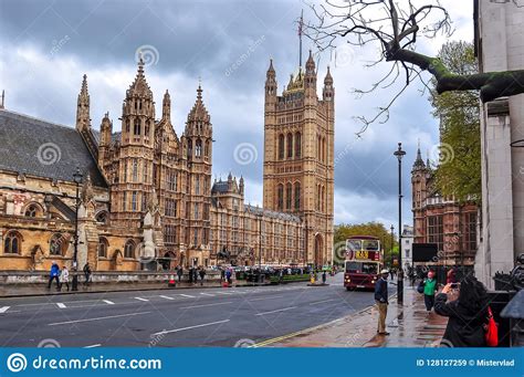 Victoria Tower Del Palacio De Westminster Londres Reino Unido Imagen