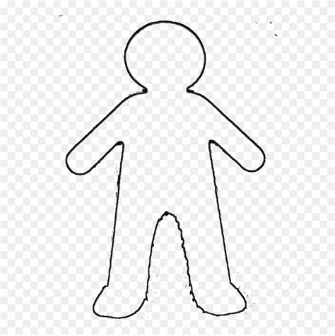 Cartoon Body Template