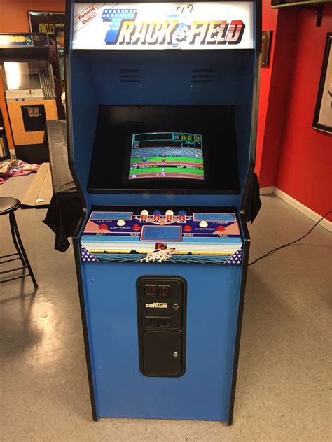 Restored Track And Field Arcade Roberts Arcade Games