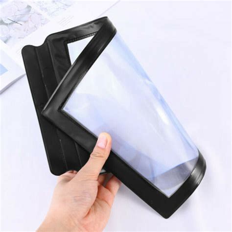 a4 full page sheet magnifier 3x magnifying glass reading aid lens fresnel ebay