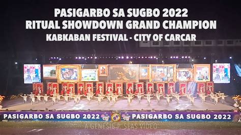 Kabkaban Festival Carcar City Pasigarbo Sa Sugbo 2022 Grand
