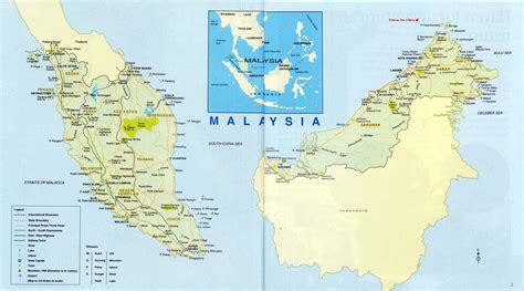 Malaysia Country Maps