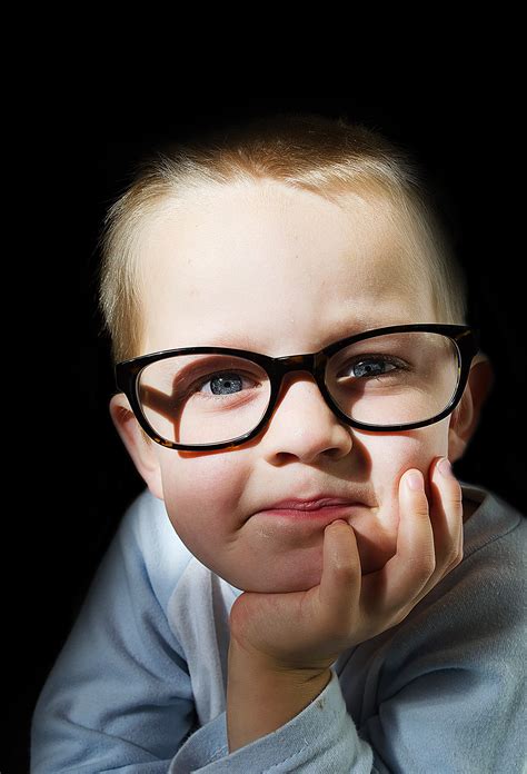Child And Optical Glasses Free Stock Photo Public Domain Pictures