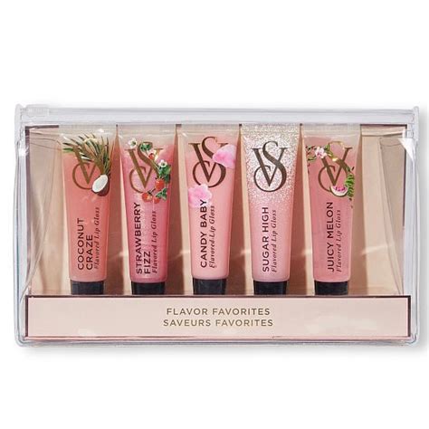Kit Lip Gloss Flavor Saveurs Favorites Victoria S Secret Imagine