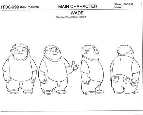 Image Result For Character Lineup Model Sheet Cartoon Character