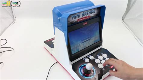 Pandora Box 6 Plastic Mini Arcade 2 Player Bartop 10 Inches Dual Screen
