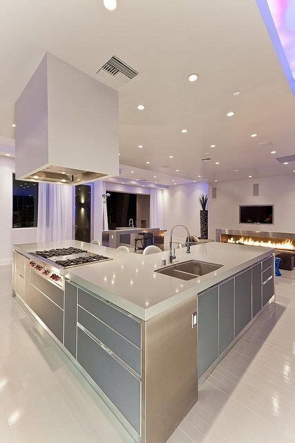 Ultra Clean And Minimal Modern Kitchen Design Dream House Interior