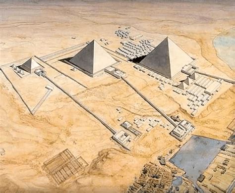 Walls Around Pyramids At Giza Retconned