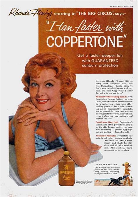 Coppertone Ad Coppertone How To Tan Faster Suntan Lotion