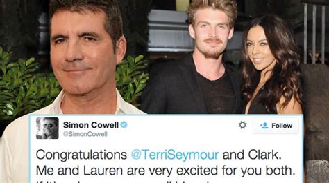 Simon Cowell Congratulates Ex Terri Seymour As She Reveals Shes