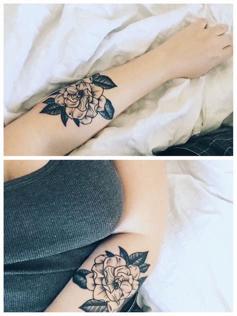 Dope tattoos lion head tattoos cool forearm tattoos funny tattoos leg tattoos amazing tattoos female lion tattoo lion tattoos for men lion cub tattoo. @ashlie_elsewhere's black and grey gardenia floral tattoo ...