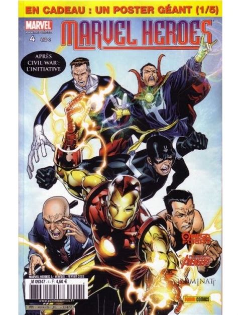 Stock En Bulle Marvel Heroes V2 T04 Poster