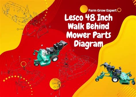 Lesco Inch Walk Behind Mower Parts Diagram