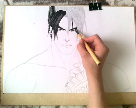 Re Draw Jin Kazama By Trix