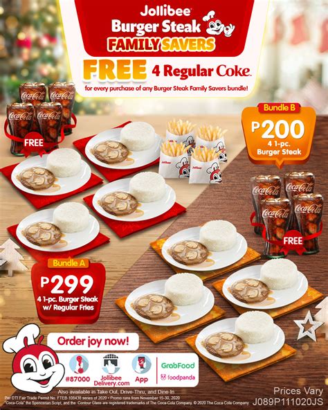 A drumstick and thigh of our signature chickenjoy fried chicken served with 2 sides. Manila Shopper: Jollibee Promos for Nov-Dec 2020