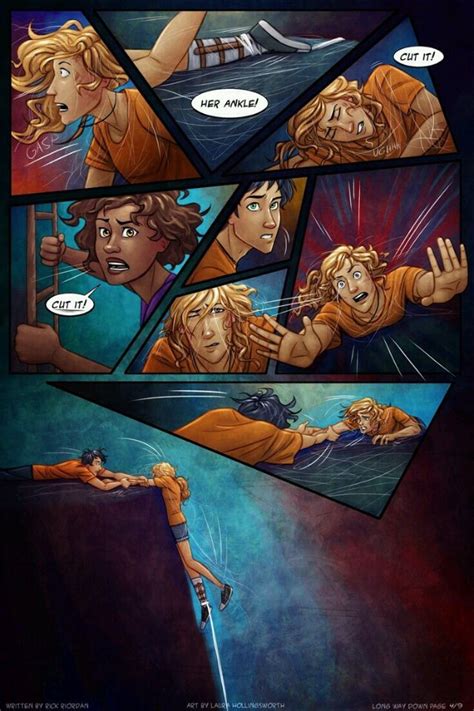 Percabeth Falling Into Tartarus Comic