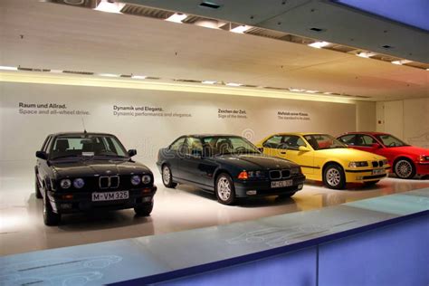 Bmw 3 Series Evolution Gallery On Display At The Bmw Museum Editorial