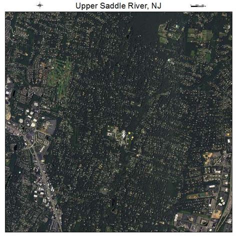 Aerial Photography Map Of Upper Saddle River Nj New Jersey