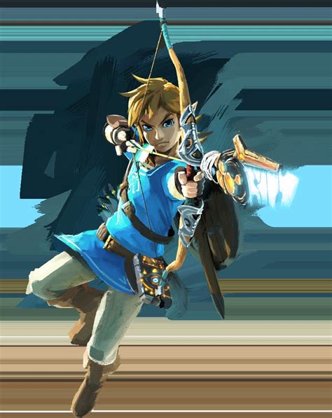 Zelda Breath Of The Wild Jp Website Update Character Art Details