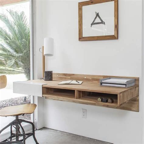 Now this is a small space home office at its best! Best Wall Mounted Desks & Tables: 2016 Annual Guide ...