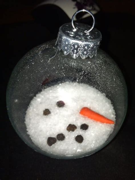 Melted Snowman Epsom Salt Some Peppercorns And Just An Orange Nose