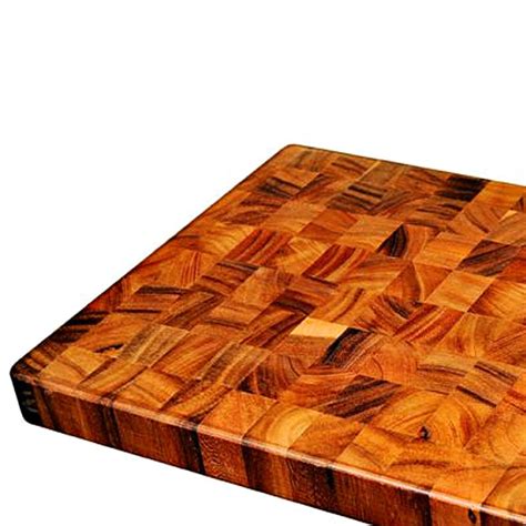 Large Acacia Wood End Grain Cutting Board Chefs Quality Cookware