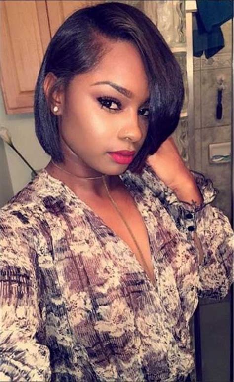 The short hair is kind of hairstyle which is commonly used by women who love simple thing and also do not like the complicated thing, because the short hair is always associated with the simple hairstyle.for the. 25+ Black Women Bob Hair Styles | Bob Hairstyles 2018 ...