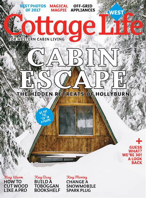 Winter 2017 Cottage Life West Magazines Cottage Life