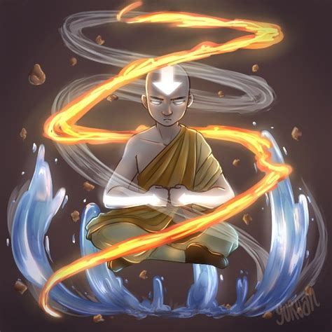 Guruan Avatar Airbender Aang The Last Airbender Avatar Ang