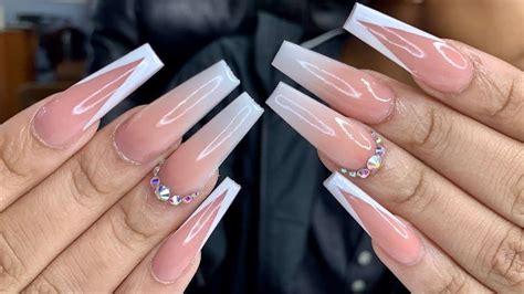 Nails Design 2022 White Trendy Fashionsum Gel