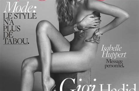 Gigi Hadid Nuda Conquista Vogue E Il Mondo Donna Moderna