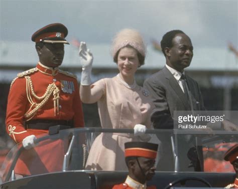 November 9 1961 Queen Elizabeth Visits Ghana While On A Royal Visit