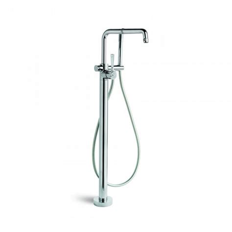 Buy Brodware Industrica Floor Mounted Bath Hand Shower Diverter Set Chrome Online Cass Brothers