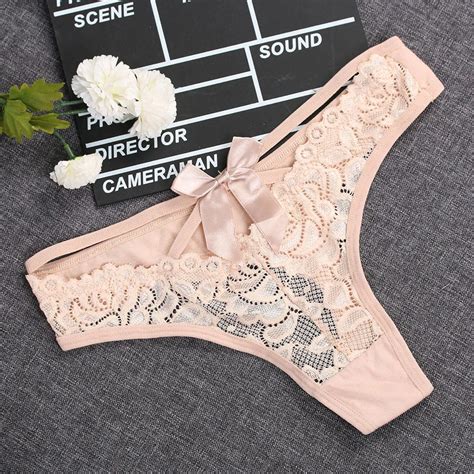 Aliexpress Com Buy 1PC Sexy Women Lace Low Rise Hollow Briefs Panties