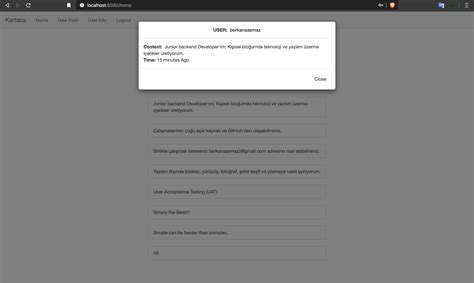 GitHub - berkansasmaz/kartaca-internship-application: This application