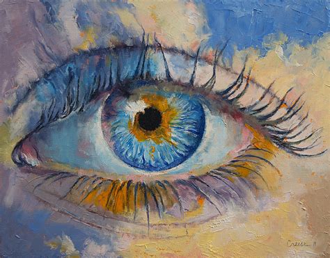 Eye Painting By Michael Creese