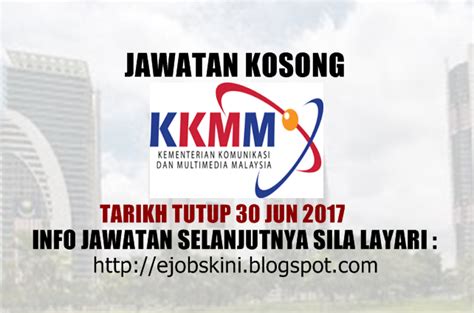 Kementerian komunikasi dan multimedia malaysia. Jawatan Kosong Kementerian Komunikasi dan Multimedia ...