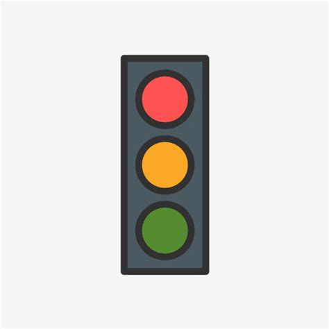 Traffic Signal Vector Hd Images Vector Traffic Signal Icon Signal
