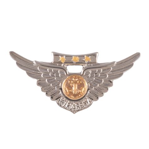 Combat Aircrew Wings Anodized Miniature The Marine Shop