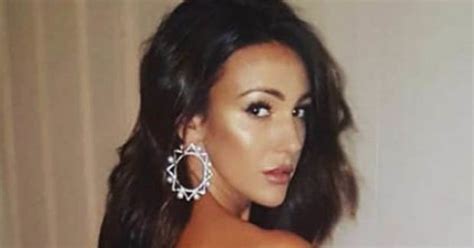 Michelle Keegan Flashes Eye Popping Curves In Daringly Plunging Dress