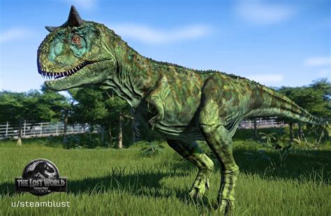 Credit To Steamblust Carnotaurus Dinosaurios Godzilla Kaiju Jurassicworld2