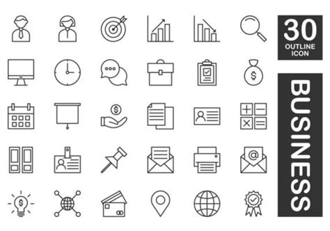 White Business Icons Vector Art Icons And Graphics For Free Download